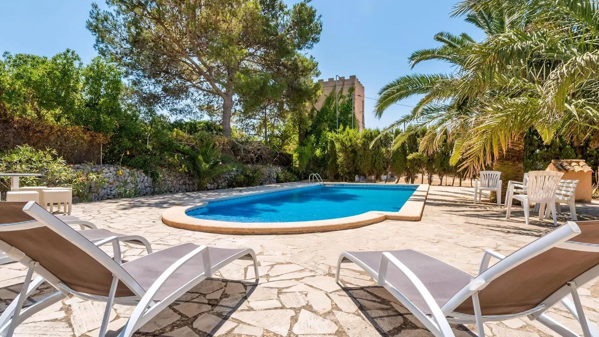 Idyllische Finca Mit Garten Und Pool Santanyi İspanya